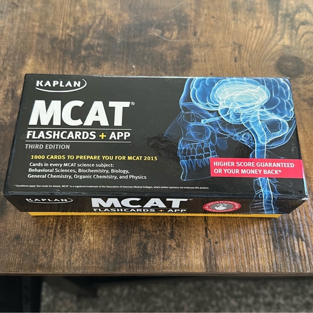 Kaplan MCAT Flashcards